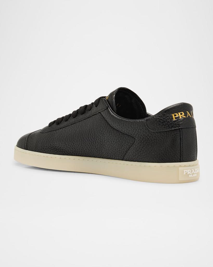 PRADA - らん Prada Men's Lane Deerskin Low-Top Sneakers - Casual Shoes