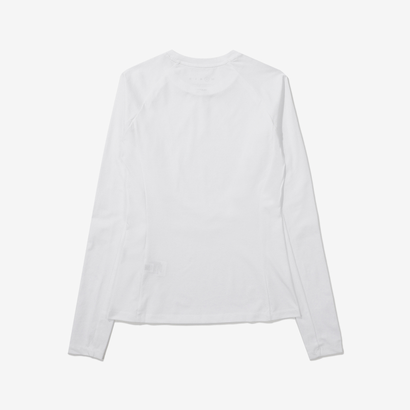【享贝家】FILA HQ 女士基本款长袖T恤白色/黄色/粉色FS2RLE1252F（特价活动款）商品第3张图片规格展示