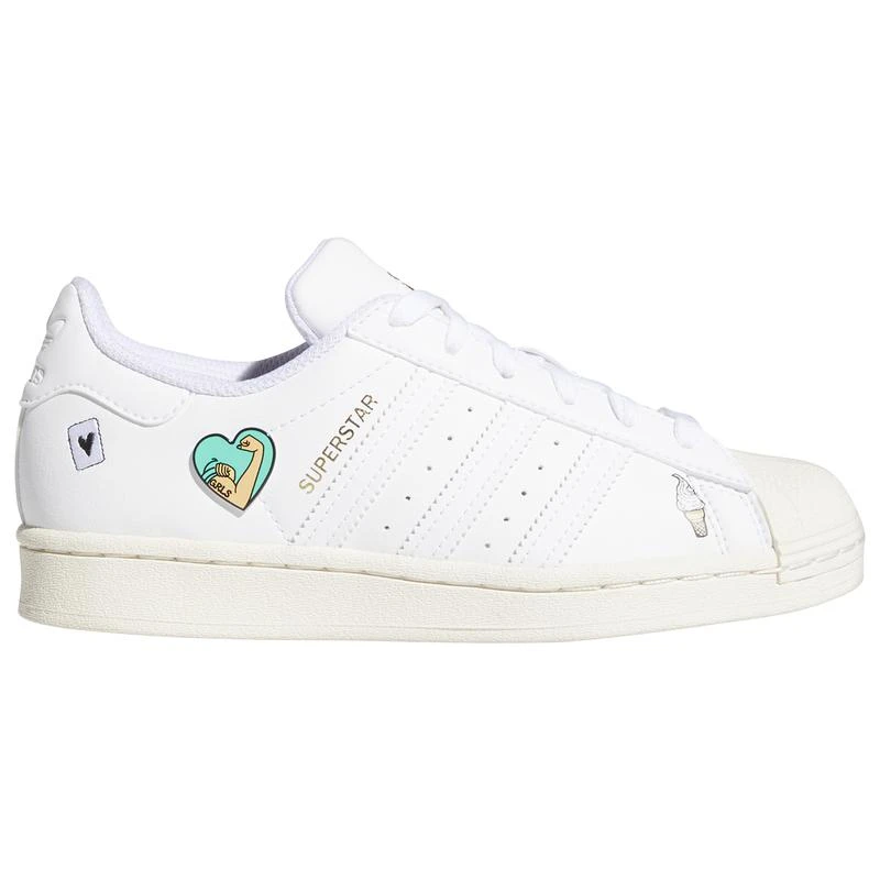 商品Adidas|adidas Originals Superstar - Girls' Grade School,价格¥581,第1张图片