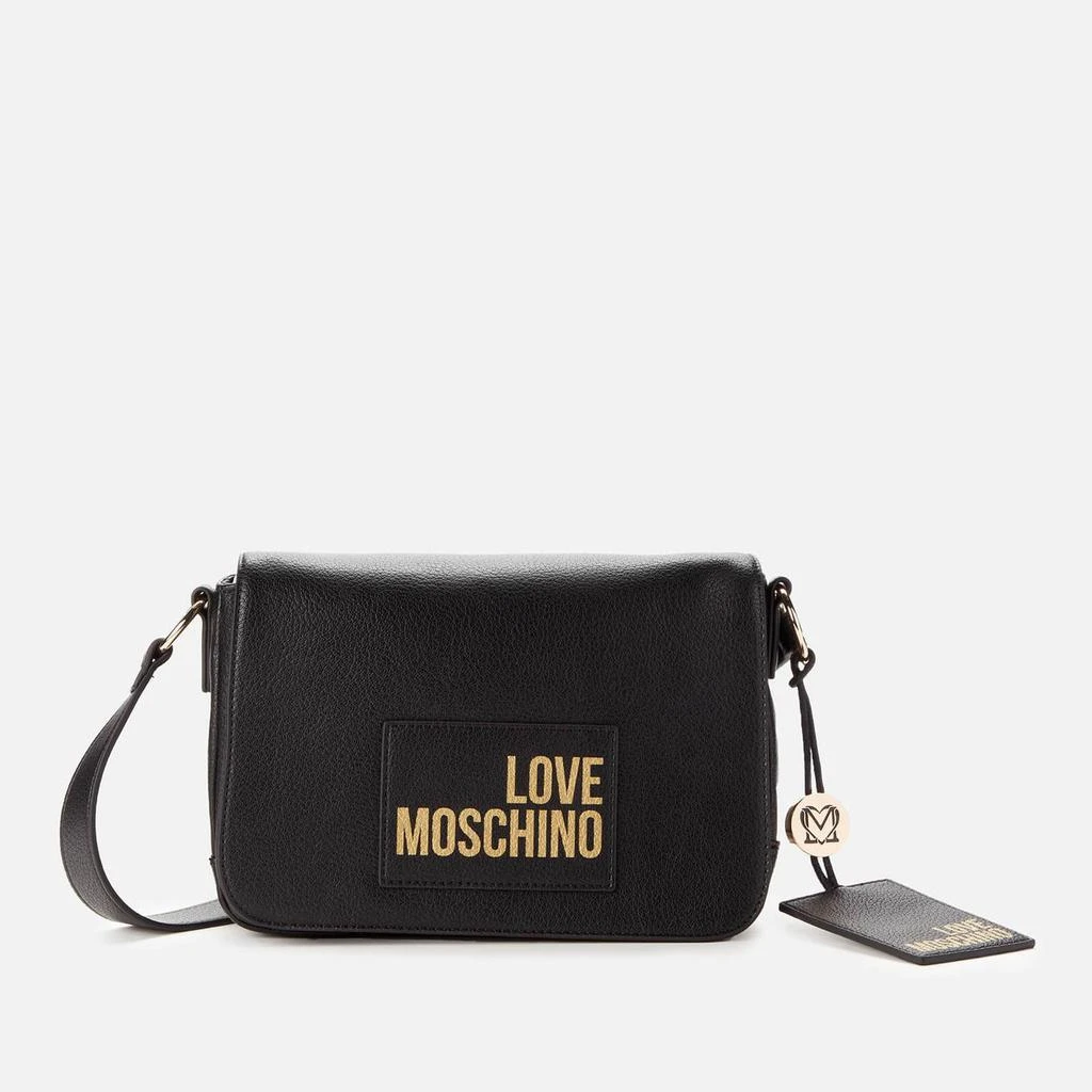 商品Moschino|Love Moschino Women's Sporty Love Shoulder Bag - Black,价格¥692,第1张图片