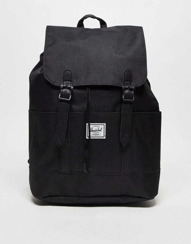 商品Herschel Supply|Herschel Supply Co Retreat small backpack in black,价格¥552,第1张图片