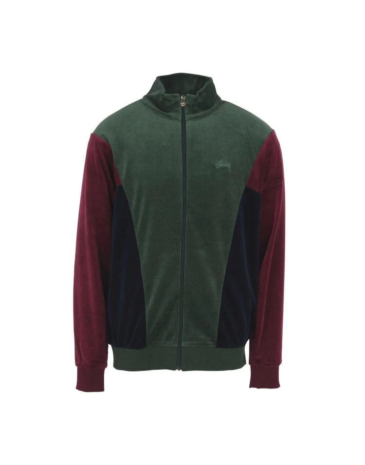商品STUSSY|VELOUR PANELED TRACK JACKET,价格¥419,第1张图片
