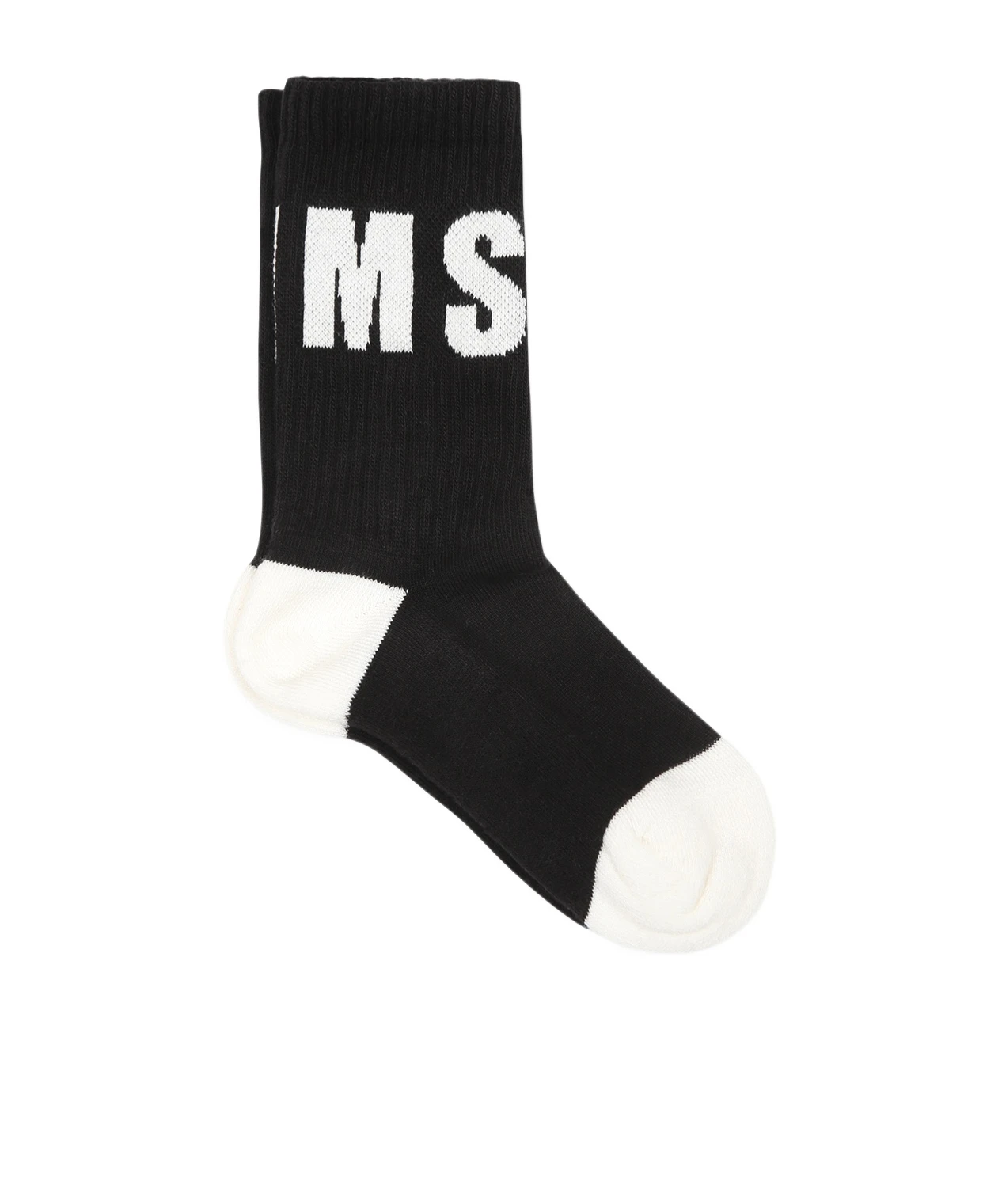 商品【预售7天】 MSGM|MSGM 男童袜子 F4MSJUSO278110 黑色,价格¥345,第1张图片