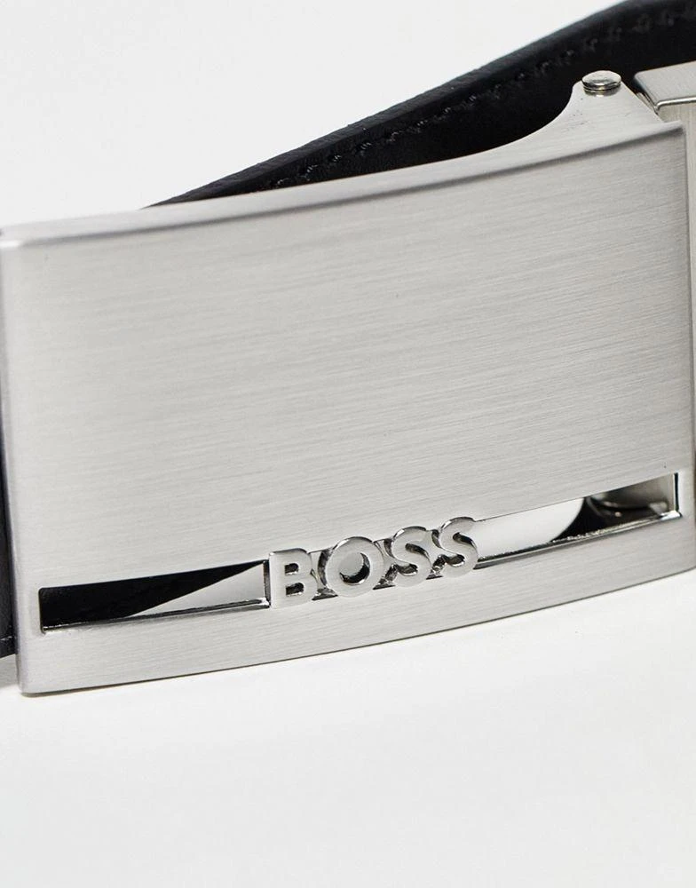 商品Hugo Boss|BOSS Orange Black Galliz belt gift set in black,价格¥719,第4张图片详细描述