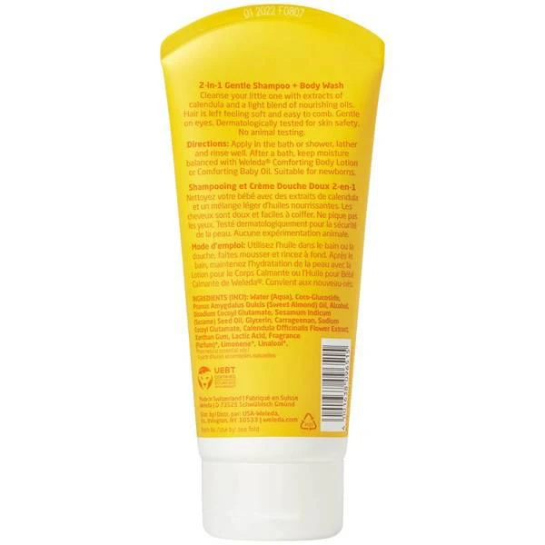 商品Weleda|Weleda 2-in-1 Gentle Shampoo + Body Wash,价格¥118,第3张图片详细描述