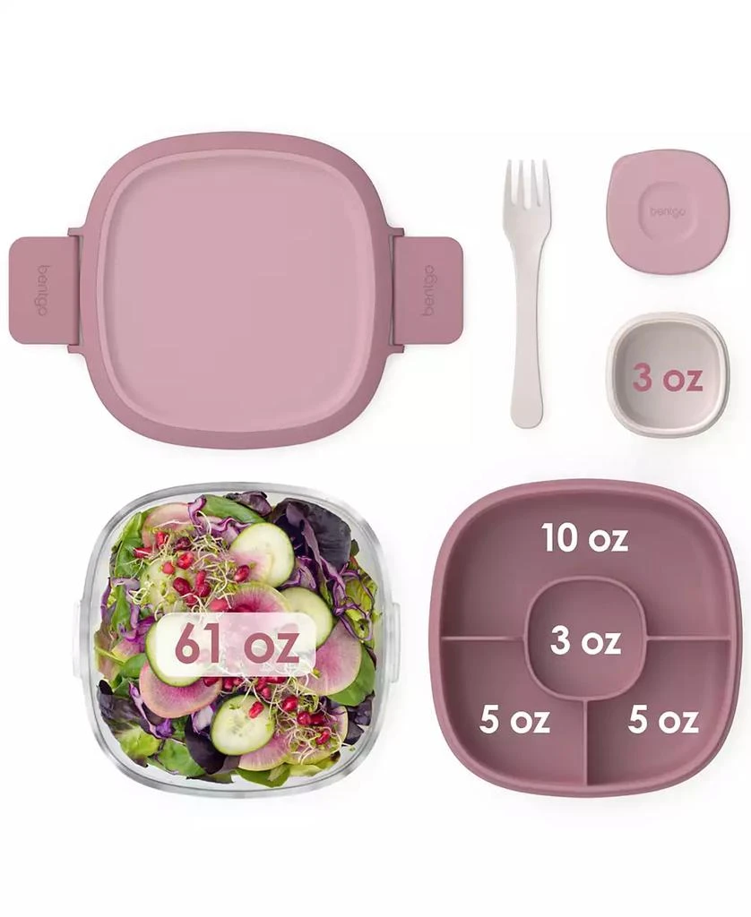 Glass Leak-Proof Salad Container 商品
