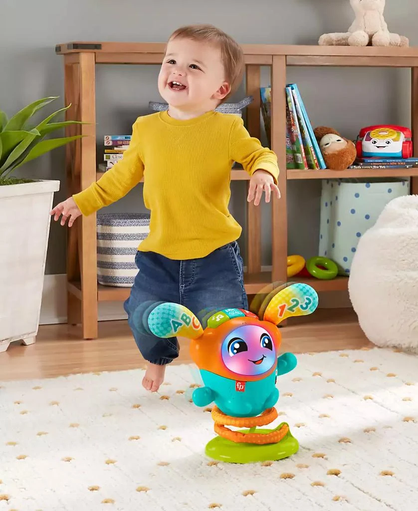 商品Fisher Price|DJ Bouncin' Beats, Baby Learning Toy with Music Lights and Bouncing Action,价格¥363,第3张图片详细描述