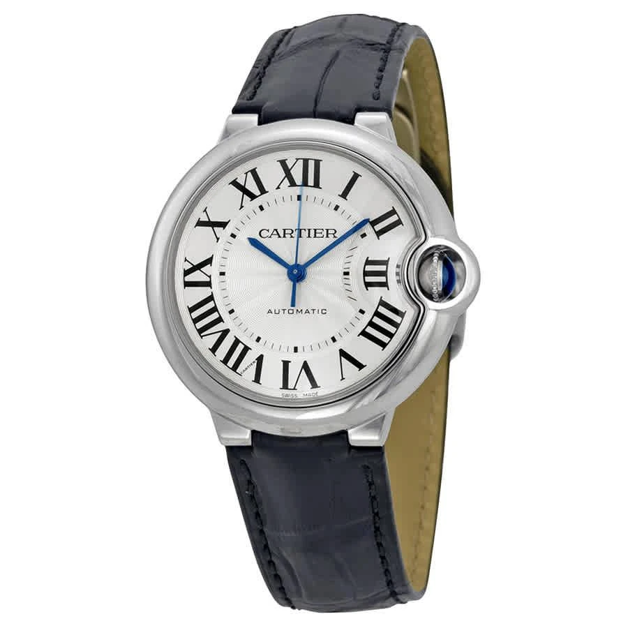 商品Cartier|蓝气球系列鳄鱼皮表带女士腕表 W69017Z4, 36.6mm,价格¥36748,第1张图片