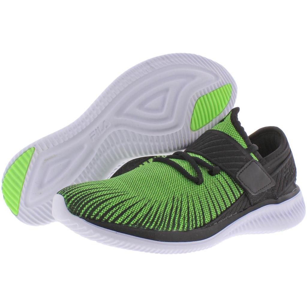 商品Fila|Fila Boys Fondato 3 Strap Running Performance Athletic Shoes,价格¥118,第4张图片详细描述