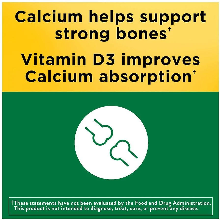 Nature Made Calcium Gummies 500 mg Per Serving with Vitamin D3 Cherry, Orange & Strawberry 9