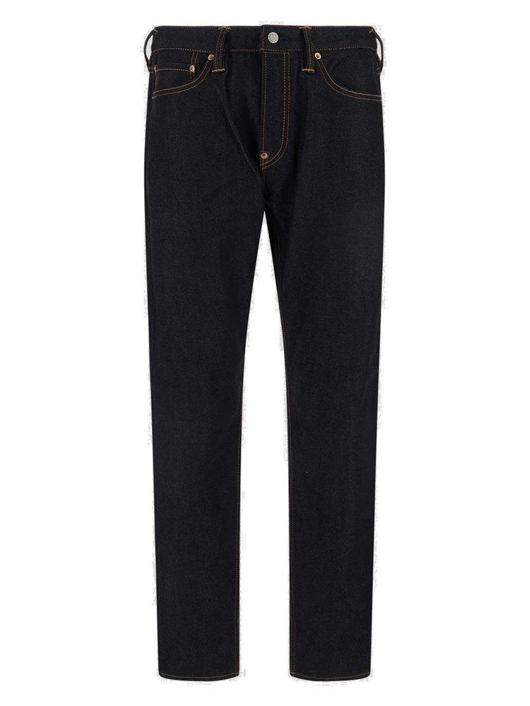 商品Evisu|Evisu Dragon Print Slim Fit Jeans,价格¥2501,第1张图片