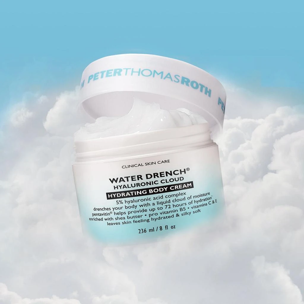 商品Peter Thomas Roth|Water Drench Hyaluronic Cloud Hydrating Body Cream|236 ml / 8 fl oz,价格¥304,第2张图片详细描述