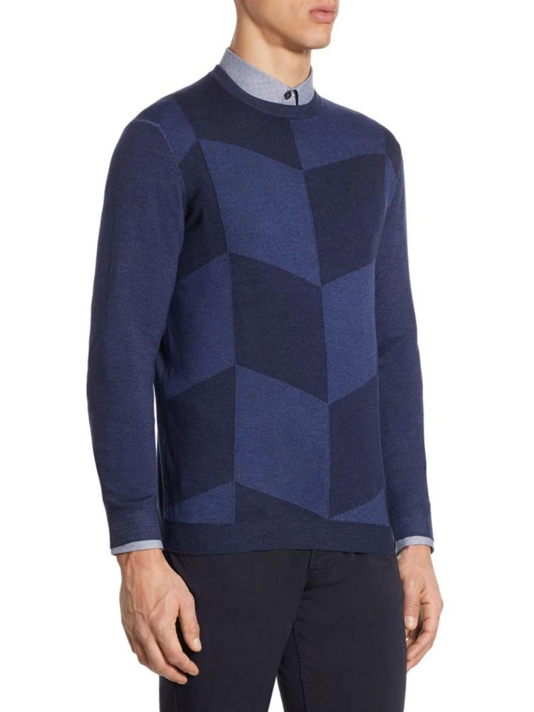 商品Armani|Slim-Fit Wool Pullover,价格¥802,第3张图片详细描述