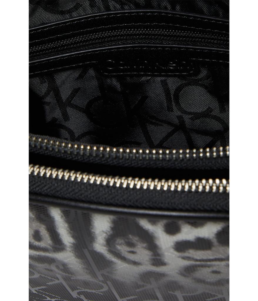 Calvin Klein Takara Logo-embossed Crossbody Bag in Black