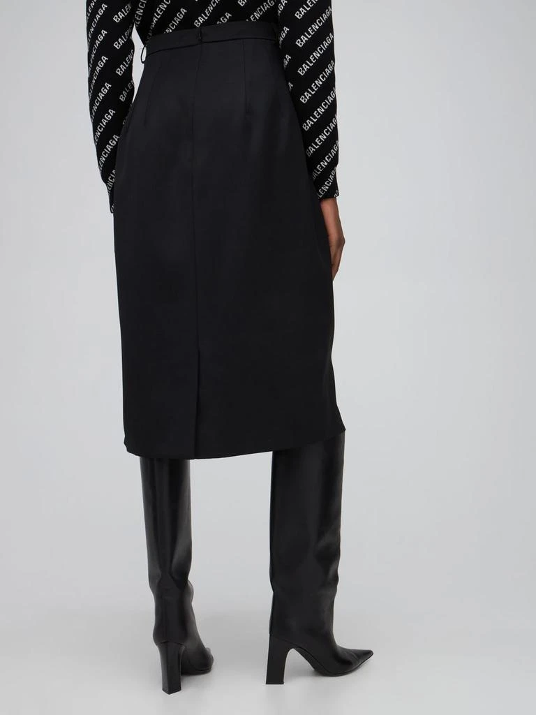 商品Balenciaga|Loose Wool Skirt,价格¥12184,第2张图片详细描述