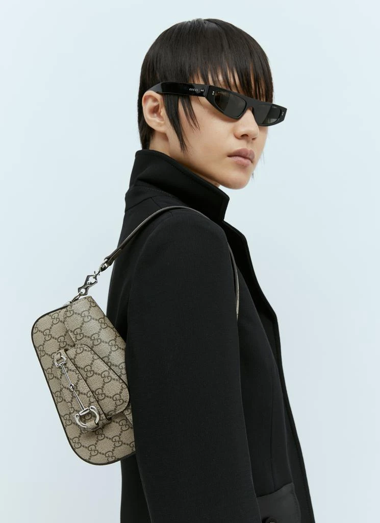 商品Gucci|Horsebit 1955 Mini Shoulder Bag,价格¥17383,第2张图片详细描述