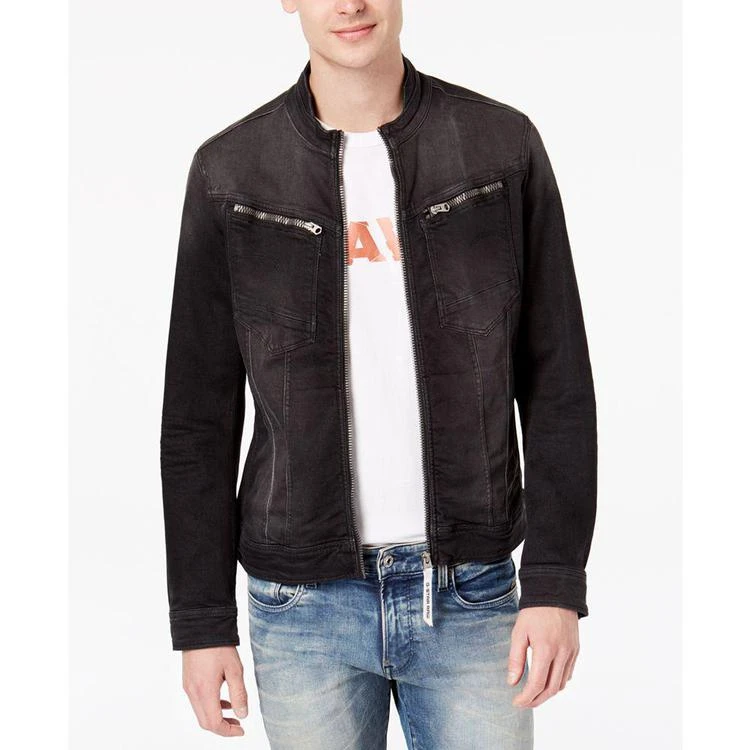商品G-Star|G-Star RAW Men's Arc DC 3D Slim-Fit Stretch Full-Zip Denim Jacket,价格¥1127,第1张图片