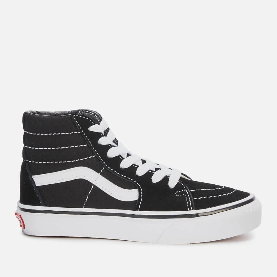 商品Vans|VANS KIDS' SK8-HI TRAINERS - BLACK/TRUE WHITE,价格¥221,第1张图片