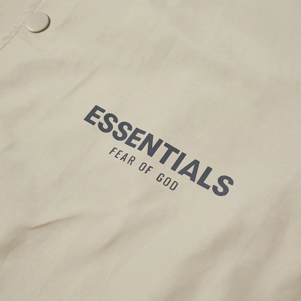 商品Essentials|Fear of God ESSENTIALS Coaches Jacket - Sage,价格¥764,第3张图片详细描述