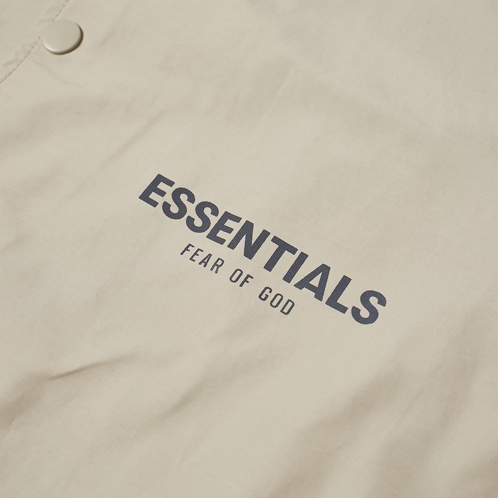 商品Essentials|Fear of God ESSENTIALS Coaches Jacket - Sage,价格¥929,第5张图片详细描述