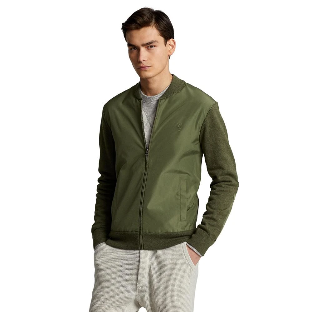 商品Ralph Lauren|Men's Hybrid Full-Zip Sweater,价格¥488,第1张图片