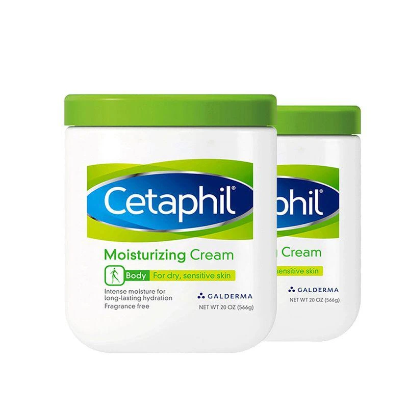 商品Cetaphil|美国直邮cetaphil丝塔芙温和无刺激身体乳长效保湿润肤霜566g*2,价格¥287,第1张图片