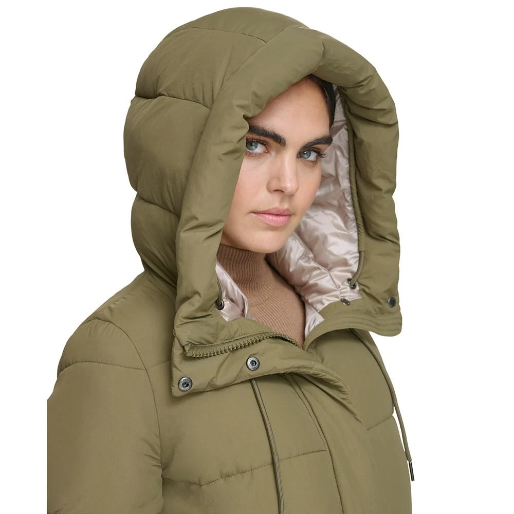 商品Calvin Klein|Women's Hooded Anorak Puffer Coat,价格¥1463,第4张图片详细描述