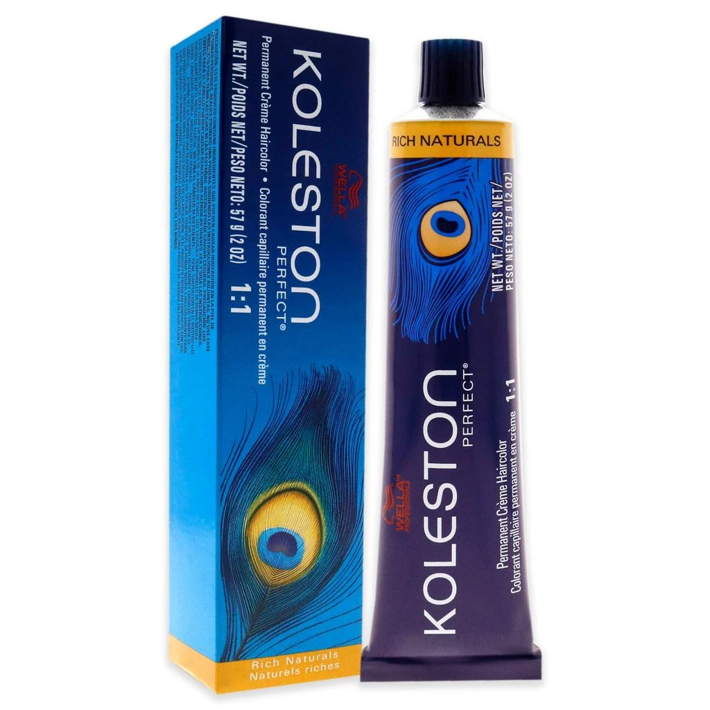 商品Wella|Koleston Perfect Permanent Creme Haircolor - 10 95 Lightest Blonde-Cendre Red Violet For Unisex 2 oz Hair Color,价格¥131,第3张图片详细描述