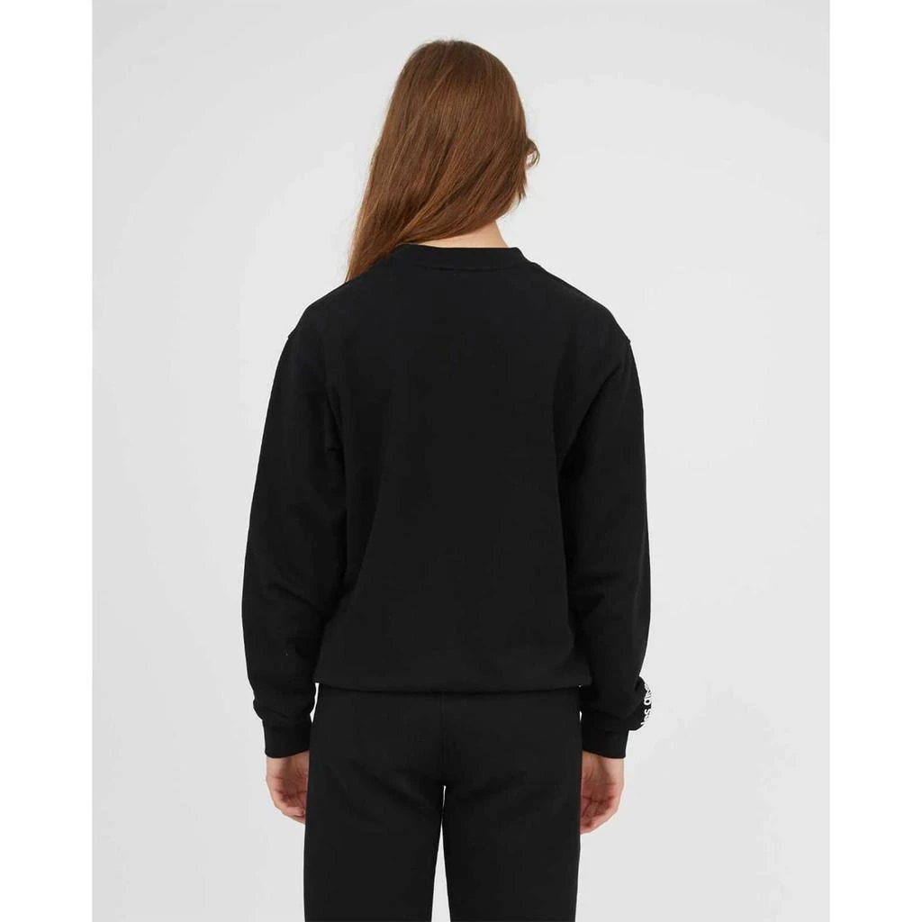 商品The Hut|Les Girls Les Boys Women's Loopback Crew Neck Sweatshirt - Black,价格¥476,第4张图片详细描述