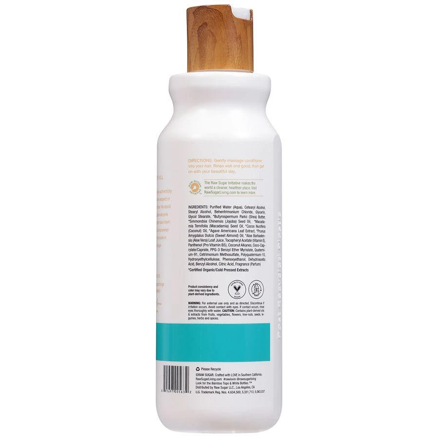 商品Raw Sugar|The Moisture Smoothie Conditioner Coconut + Agave + Sweet Almond Milk,价格¥59,第5张图片详细描述