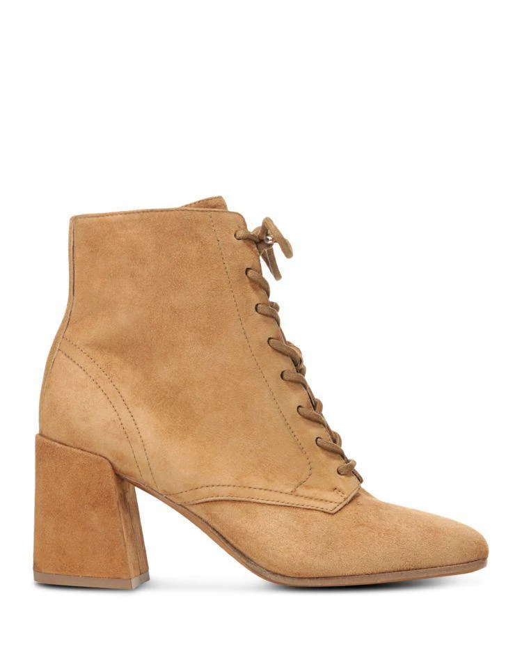 商品Vince|Women's Halle Suede Lace Up High Block Heel Booties,价格¥2357,第2张图片详细描述