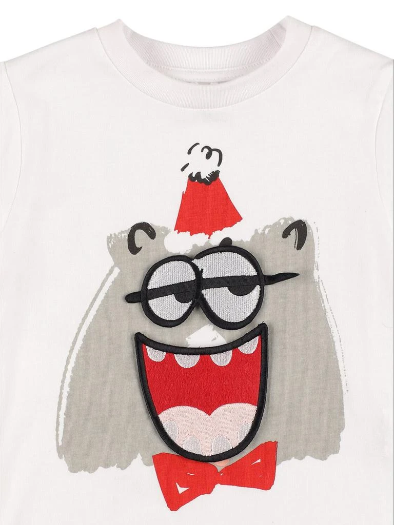 商品Stella McCartney|Organic Cotton T-shirt W/ Appliqués,价格¥270,第1张图片详细描述