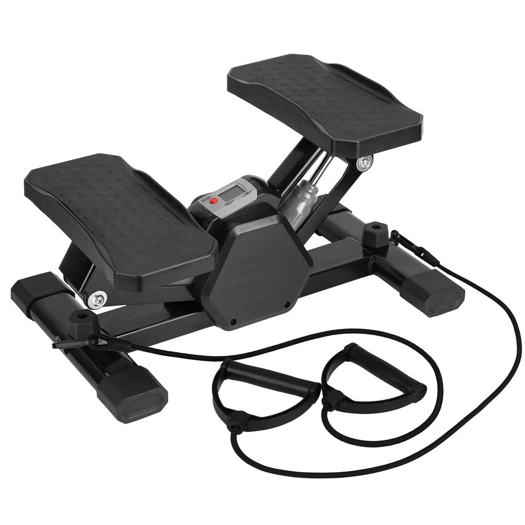 商品Global Bazaar|Mini Stepper with Resistance Bands Quiet Workout Digital Timer,价格¥1257,第2张图片详细描述