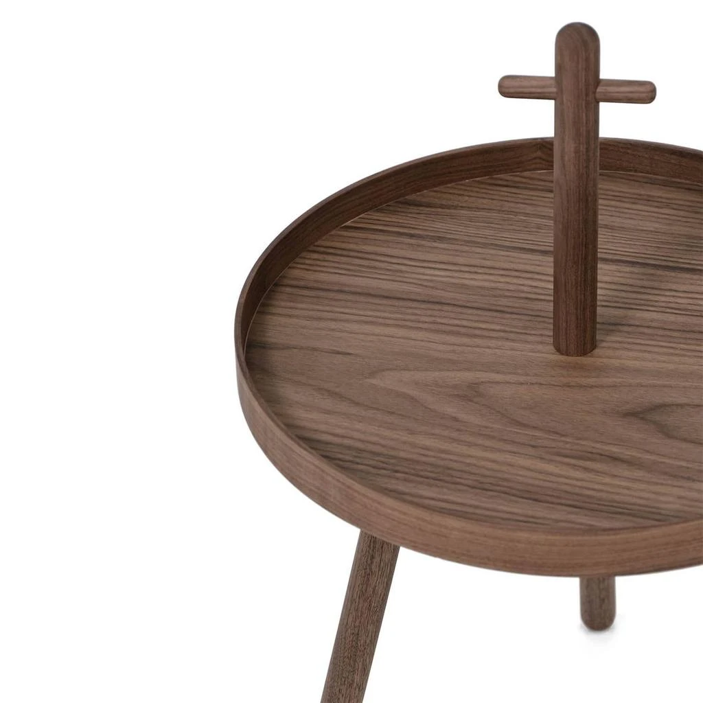 商品wireworks|Wireworks Walnut Pick Me Up Side Table,价格¥529,第3张图片详细描述