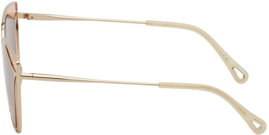 Gold Gemma Sunglasses商品第3张图片规格展示