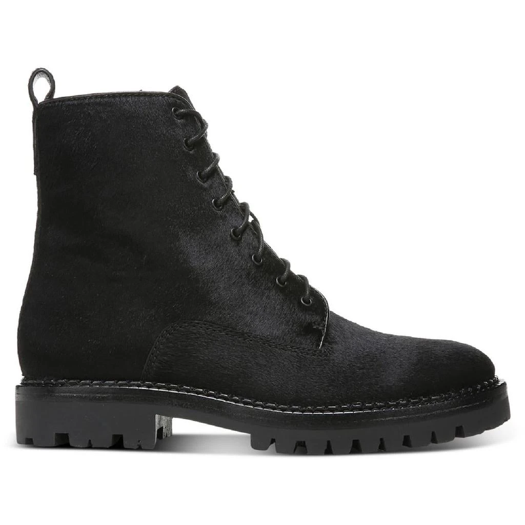 商品Vince|Vince Womens Cabria Lug 2 Calf Hair Ankle Boot Combat & Lace-up Boots,价格¥1623,第2张图片详细描述