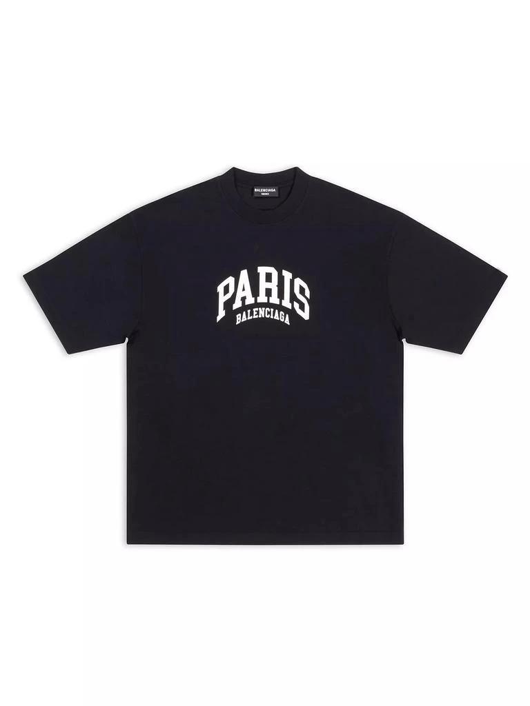 商品Balenciaga|Cities Paris T-shirt Medium Fit,价格¥5186,第1张图片