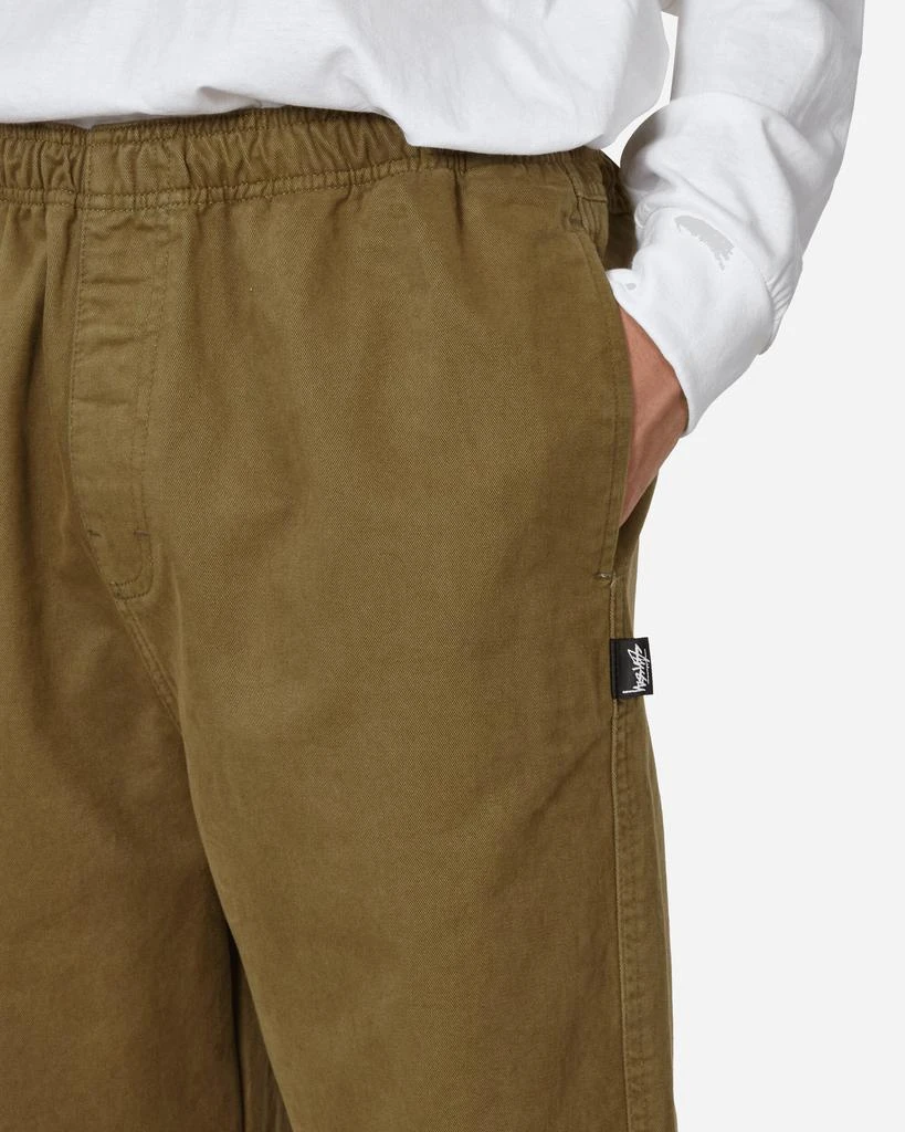 商品STUSSY|Brushed Beach Pants Olive,价格¥1048,第5张图片详细描述