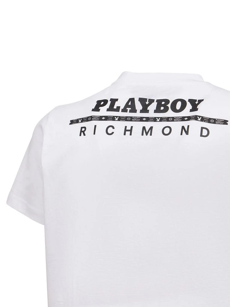 商品Richmond|Logo Cotton T-shirt,价格¥387,第5张图片详细描述