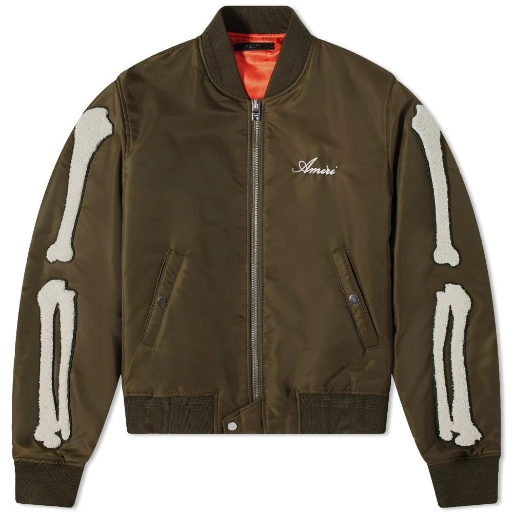 商品AMIRI|AMIRI Bones Bomber MA1 Jacket,价格¥5726,第1张图片