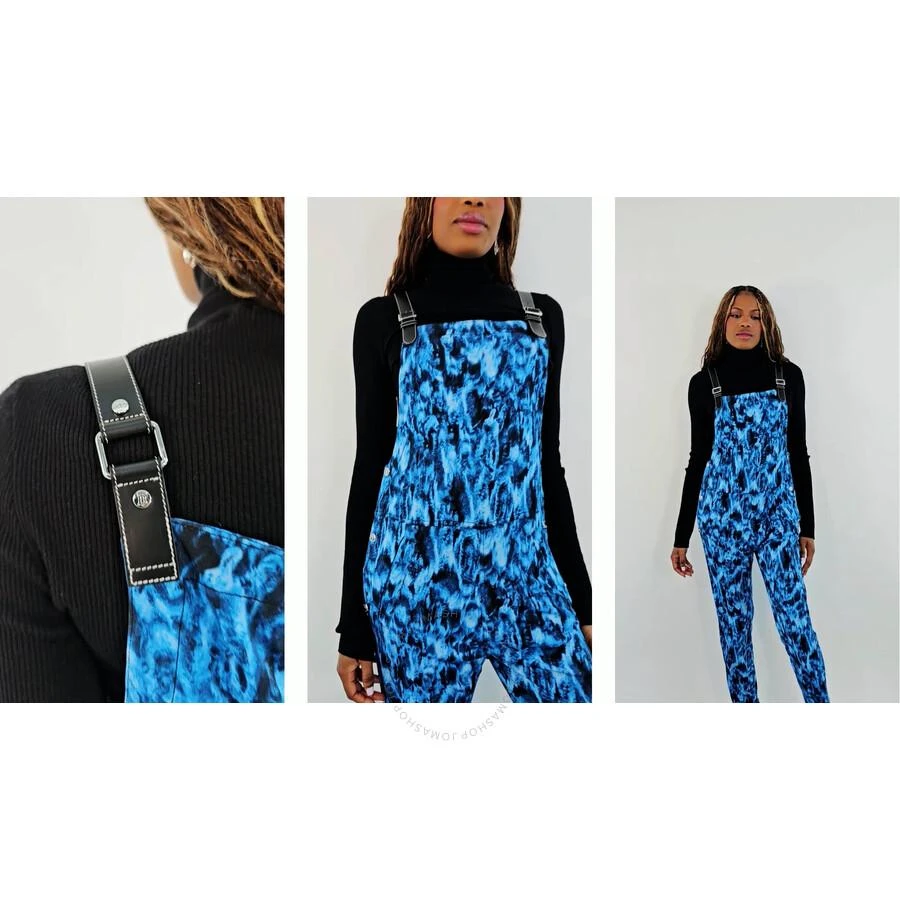 商品Burberry|Ripple-Print Jumpsuit In Ink Blue,价格¥1063,第1张图片