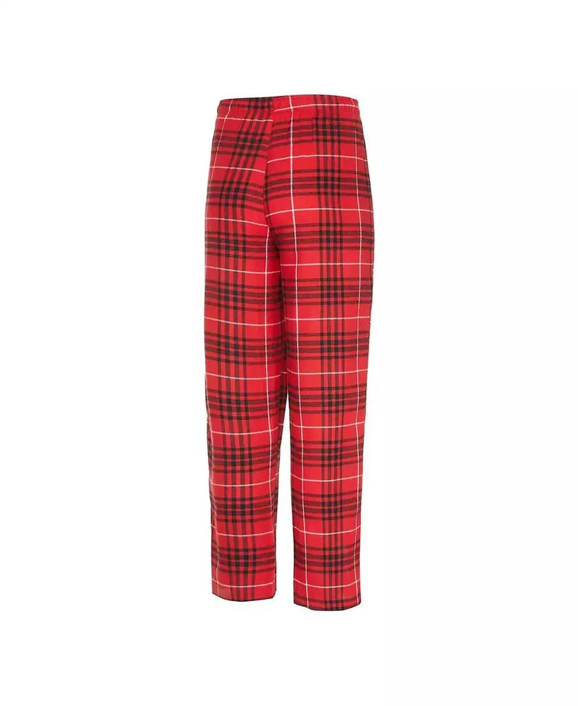 商品Concepts Sport|Men's Red/Black Kansas City Chiefs Vector T-Shirt Flannel Pants Sleep Set,价格¥463,第3张图片详细描述