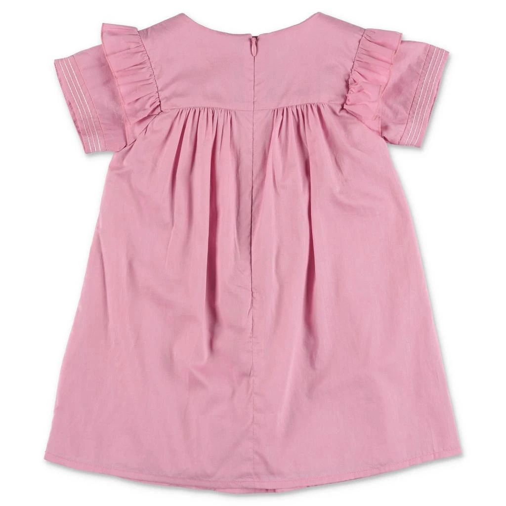 商品Chloé|Chloé Kids Ruffled Short Sleeved Crewneck Dress,价格¥1069,第2张图片详细描述
