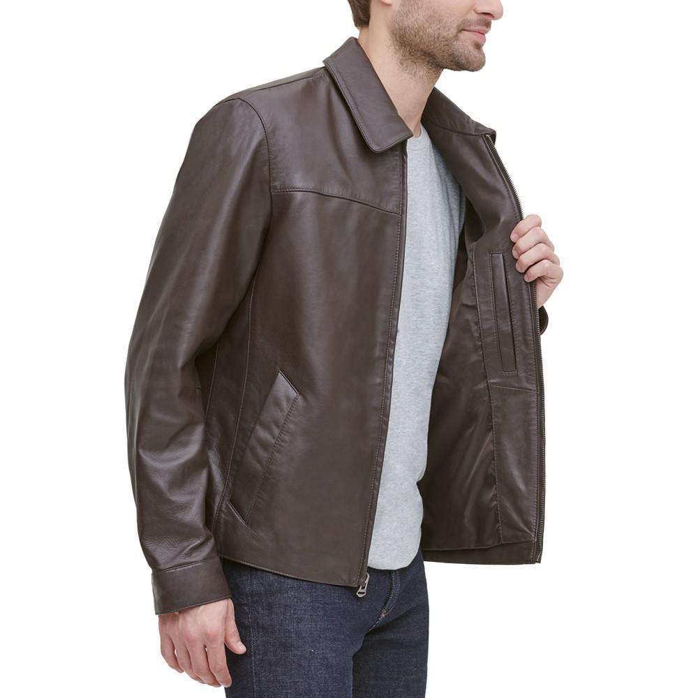 商品Cole Haan|Men's Leather Jacket, Created for Macy's,价格¥3056,第4张图片详细描述
