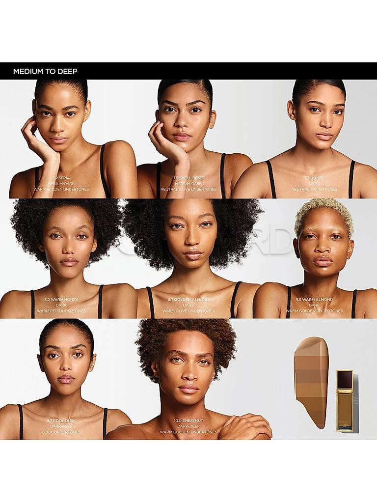 商品Tom Ford|Shade & Illuminate Soft Radiance Foundation SPF 50,价格¥555,第3张图片详细描述