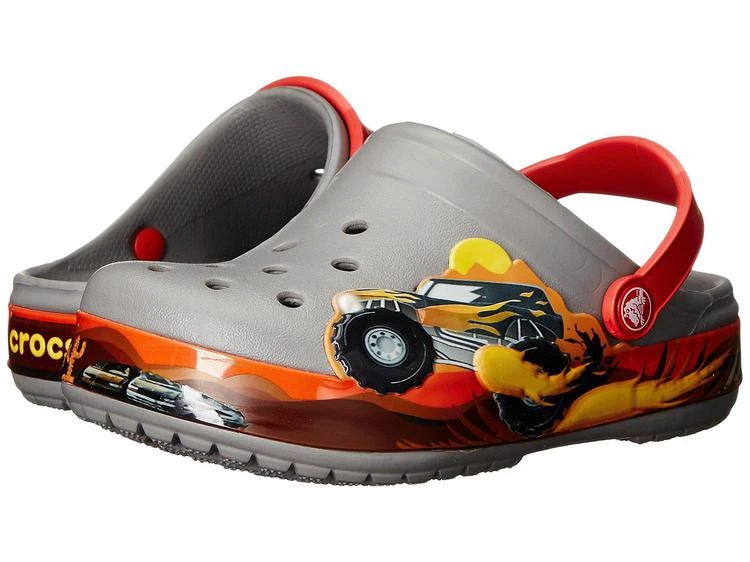 商品Crocs|Crocband Monster Truck Clog (Toddler/Little Kid),价格¥103,第1张图片