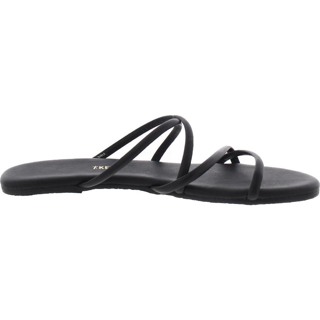 商品Tkees|Tkees Womens Sloane Leather Slip On Slide Sandals,价格¥330-¥337,第6张图片详细描述