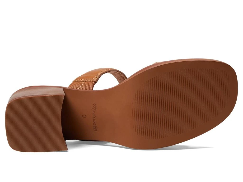 商品Madewell|The Saige Double-Strap Sandal in Leather,价格¥202,第3张图片详细描述