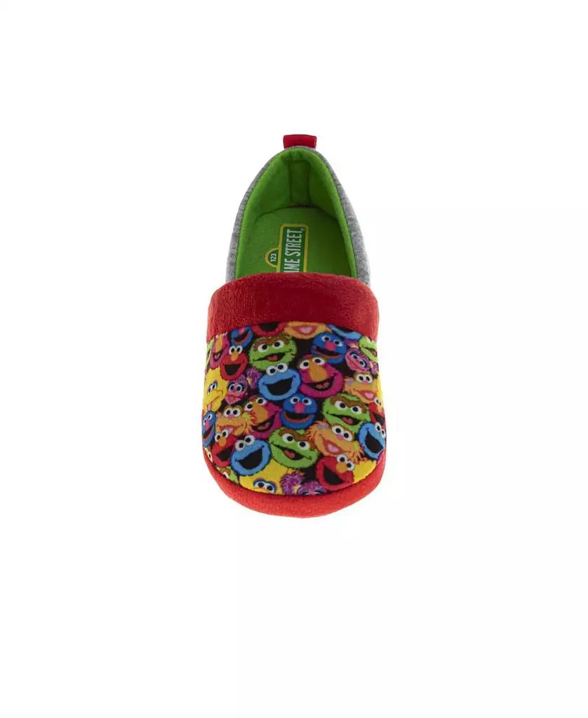 商品Sesame Street|Toddler Girls and Toddler Boys All Your Friends Dual Sizes Slippers,价格¥184,第5张图片详细描述
