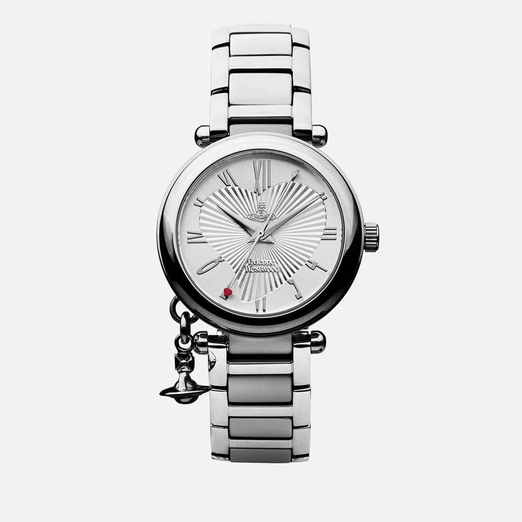 商品Vivienne Westwood|Vivienne Westwood Women's Orb Watch - White,价格¥2041,第1张图片